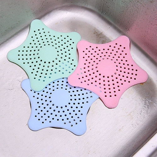 Starfish Silicone Kitchen Floor Drain Lid Filter