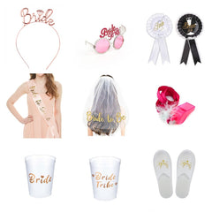 Wedding Table Decoration Wine Glass Cup Cover Bride Groom Costume Glass DIY Bride To Be Bridal Shower Bachelorette Party Decor - Chefs Kitchen Basics