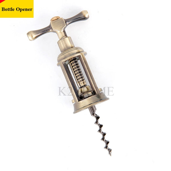 Classic Retro Red Wine Bottle Opener