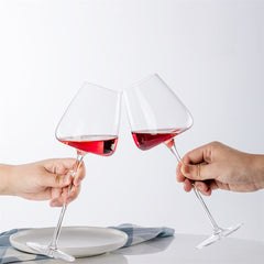 2pcs Goblet Wine Glass Kitchen Utensils Water Grap Champagne Glasses Bordeaux Wedding Party Birthday Gift Lead-Free Champagne - Chefs Kitchen Basics