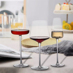 2pcs Goblet Wine Glass Kitchen Utensils Water Grap Champagne Glasses Bordeaux Wedding Party Birthday Gift Lead-Free Champagne - Chefs Kitchen Basics