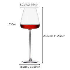 2pcs Goblet Wine Glass Kitchen Utensils Water Grap Champagne Glasses Bordeaux Wedding Party Birthday Gift Lead-Free Champagne - Chefs Kitchen Basics