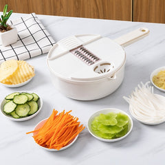 Multi-Function Vegetable Chopper Carrots Potatoes Manually - Chefs Kitchen Basics