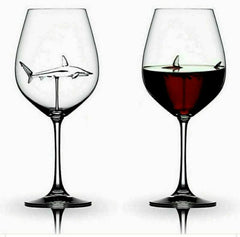 1pc Shark Red Wine Glass - Chefs Kitchen Basics